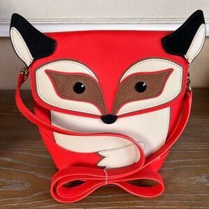 Kate Spade “Blaze a Trail” Fox Crossbody Bag